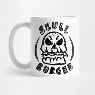 Skull Burger Mug